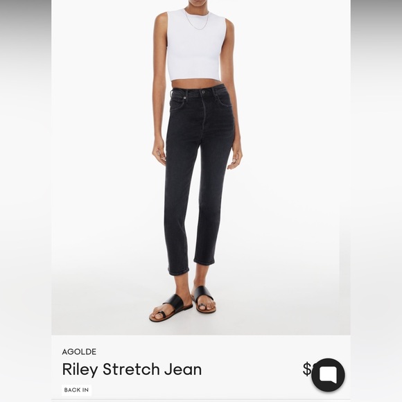 Agolde Riley stretch Jean - Picture 1 of 4